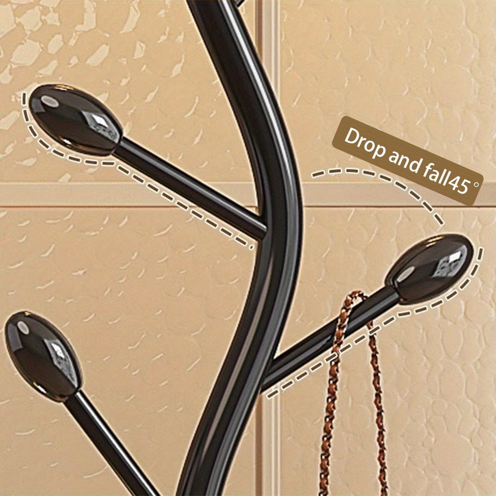 8 Hook Clothes Rack Tree Coat Storage Helper Organize Hat Tie Bag Scarf, Metal Hanger Bag Hat Holder Tree Hanger