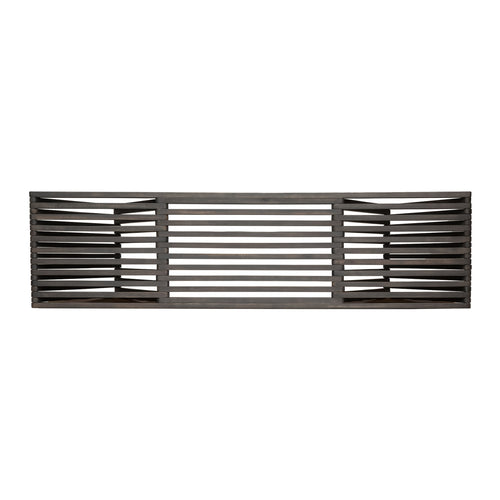 Acacia Wood Plank Design Terrace Bench | Solid and Comfortable, Fashionable Geometric Creativity, Elegant and Durable Multi-functional Outdoor Decorative Bench, Dining Chair, Leisure Balcony Garden Chair, Brown Hardwood